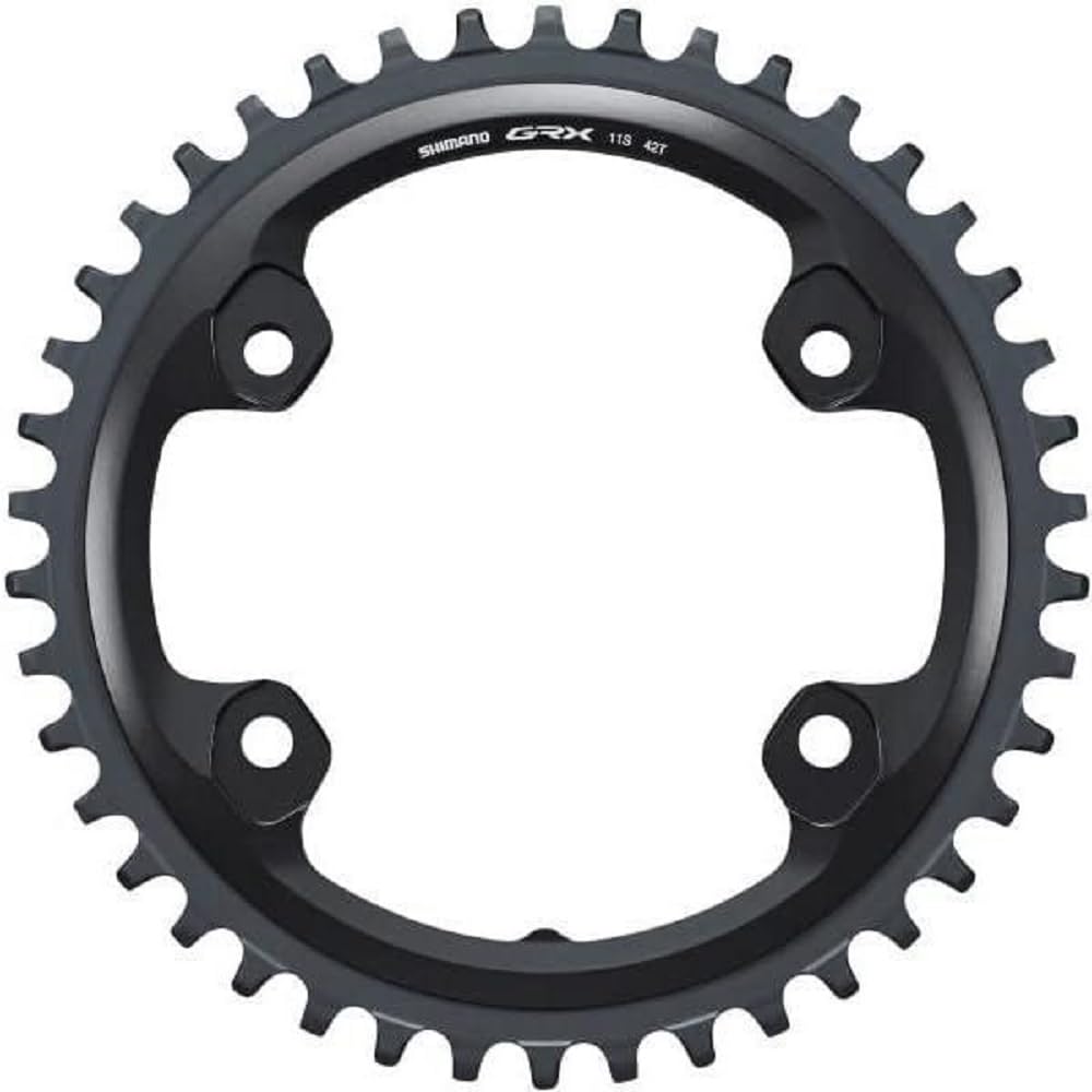 Shimano GRX FC-RX810-1 42T 1x11 Single Speed 110 BCD Bike Chainring - Black
