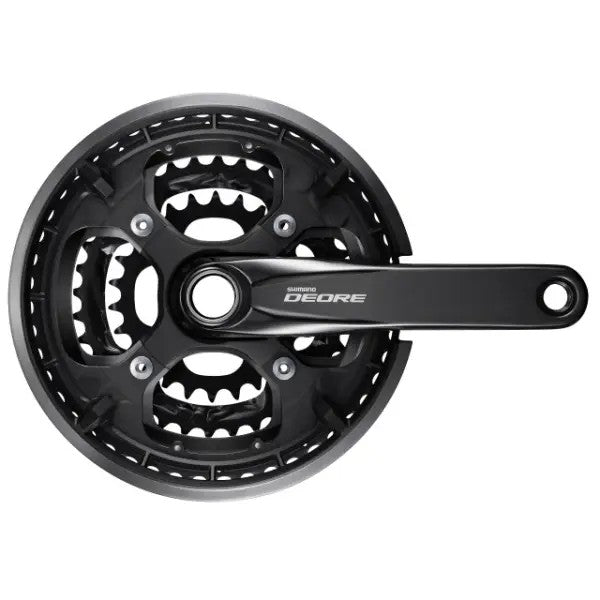 Shimano Deore FC-T6010 10 Speed Bike Chainset 48/36/26T With Chainguard