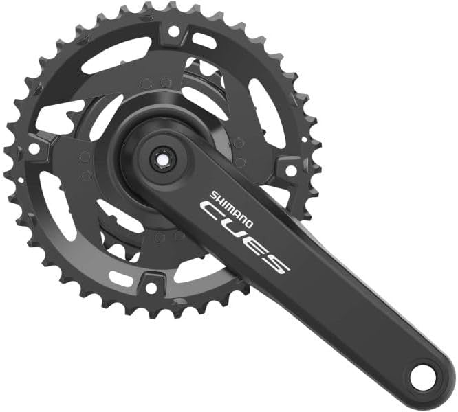 Shimano FC-U4010 CUES 9/10/11-Speed 170mm 40/26T 2-Piece Crankset - Black