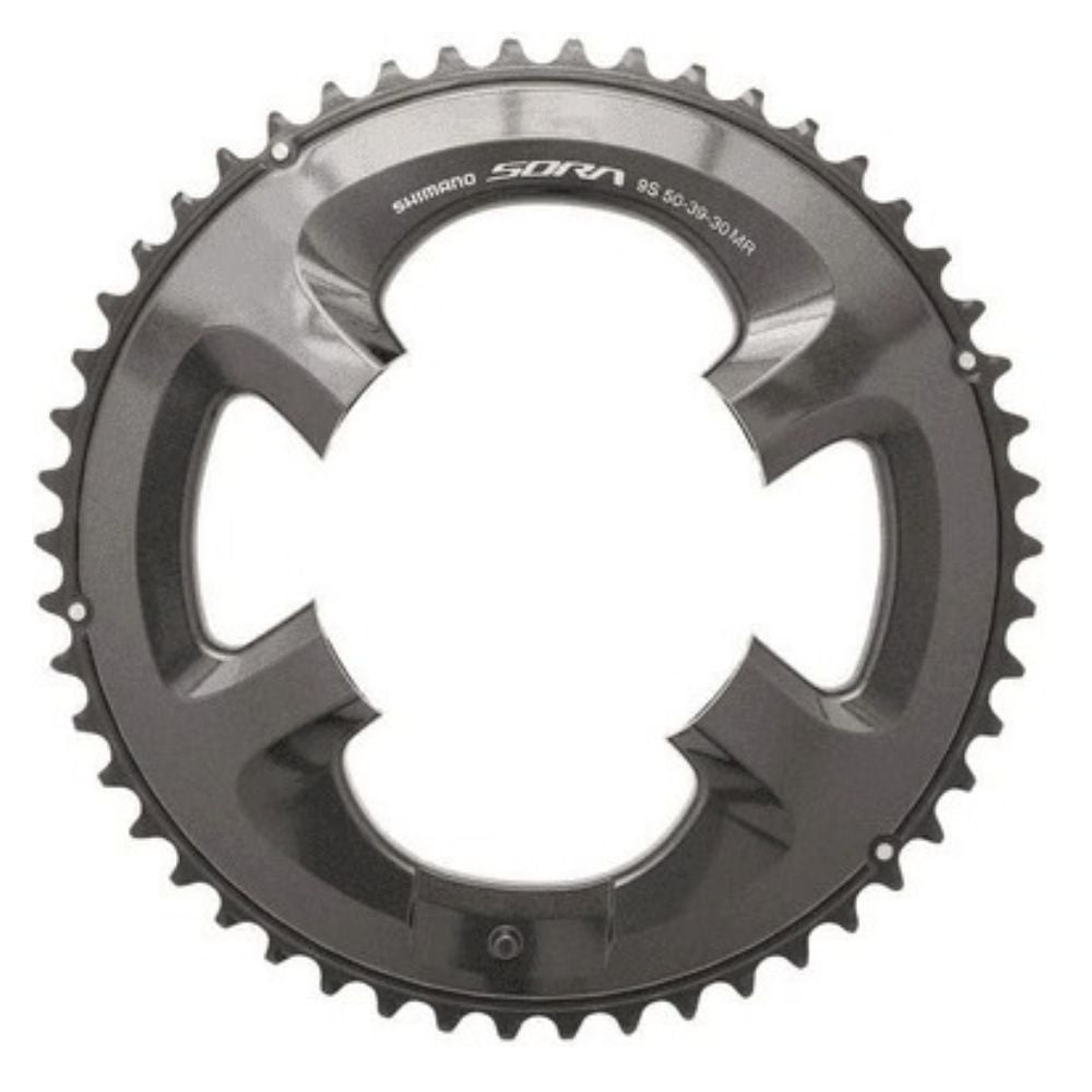 Shimano Sora FC-R3030 50T-MR Outer Chainring 3x9 Speed Road 110mm - Black