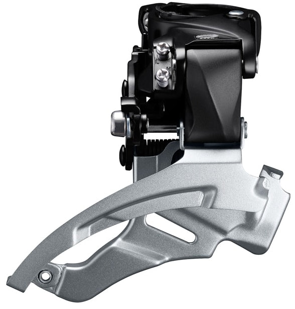 NEW Shimano Altus FD-M2000-DS 9-Speed Dual Pull 63-66° Front Derailleur - Silver