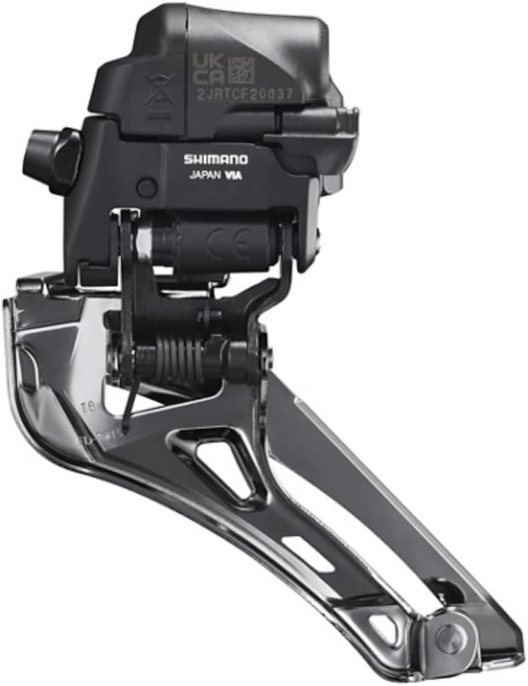 Shimano Ultegra FD-R8150 Di2 2x12 Braze-On Road Bike Front Derailleur - Grey