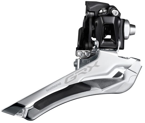 Shimano GRX FD-RX400 2x10 Speed Braze-On Gravel Front Derailleur - Black