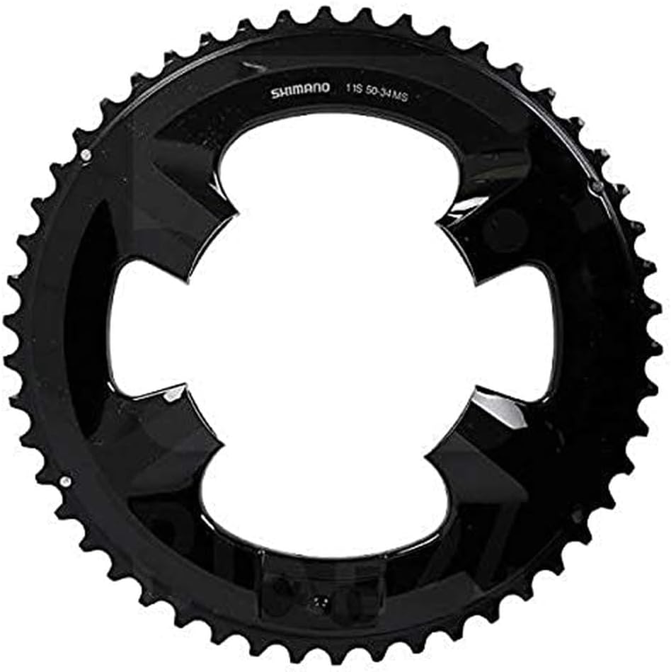 Shimano 105 FC-RS510 50T 110mm BCD Outer Road Bike Chainring Bicycle - Black