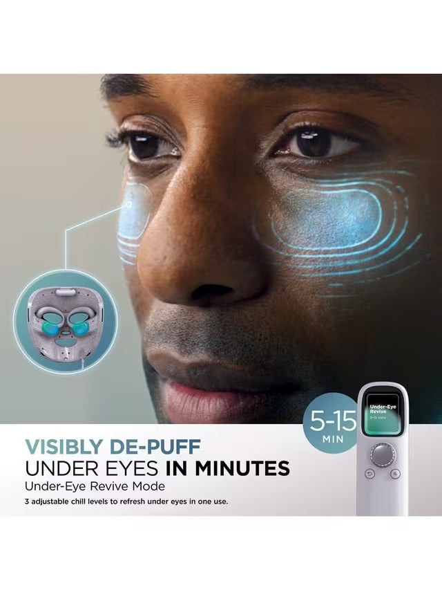 Shark CryoGlow FW312UK LED Anti-Ageing & Blemish Repair Face Mask - Lilac