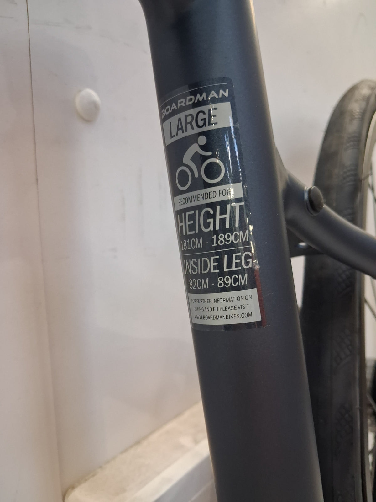 Boardman URB 8.9 8 Speed Nexus Gates Belt Drive Hybrid Bike - Large - Grey