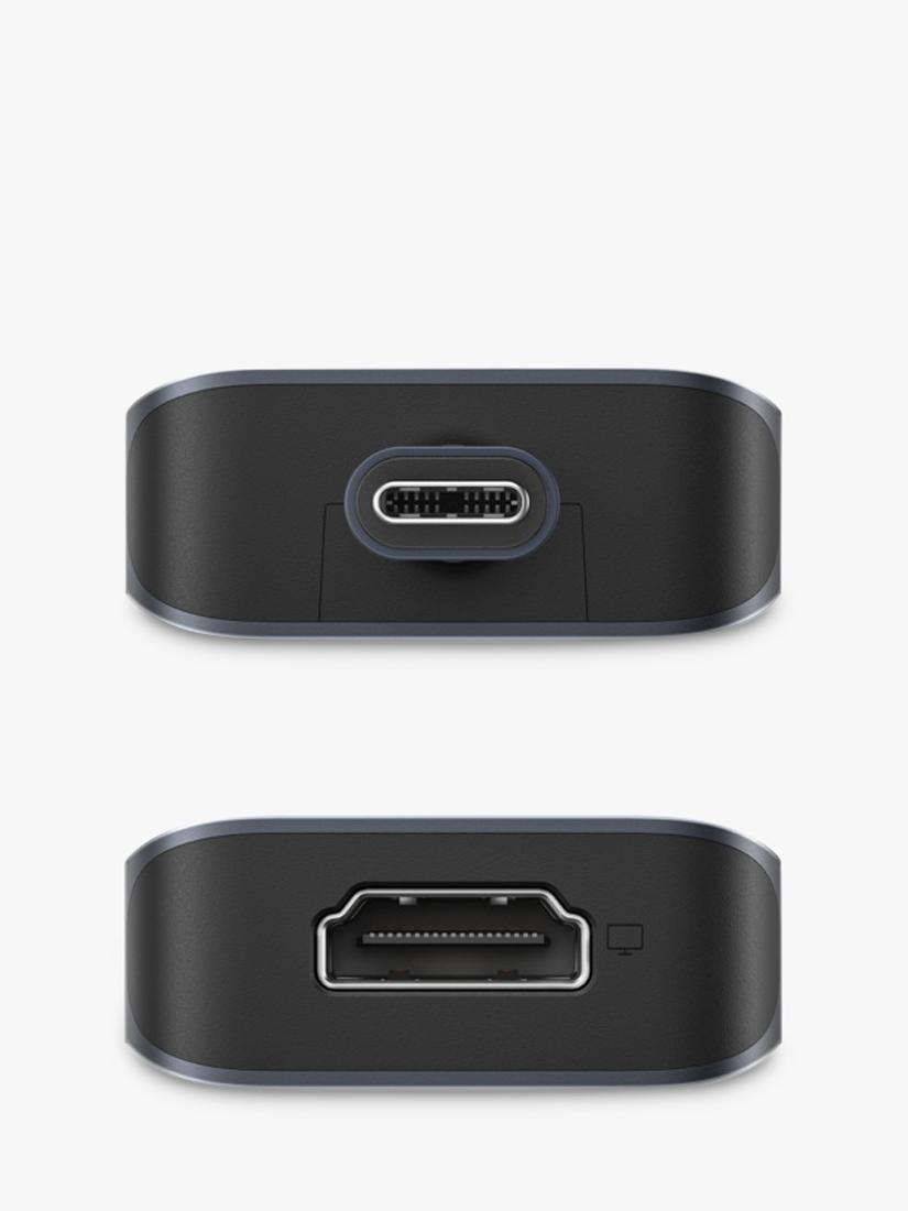 Targus HyperDrive Next 4 Port USB-C Hub for Mac PC Chromebook - 100W - Black