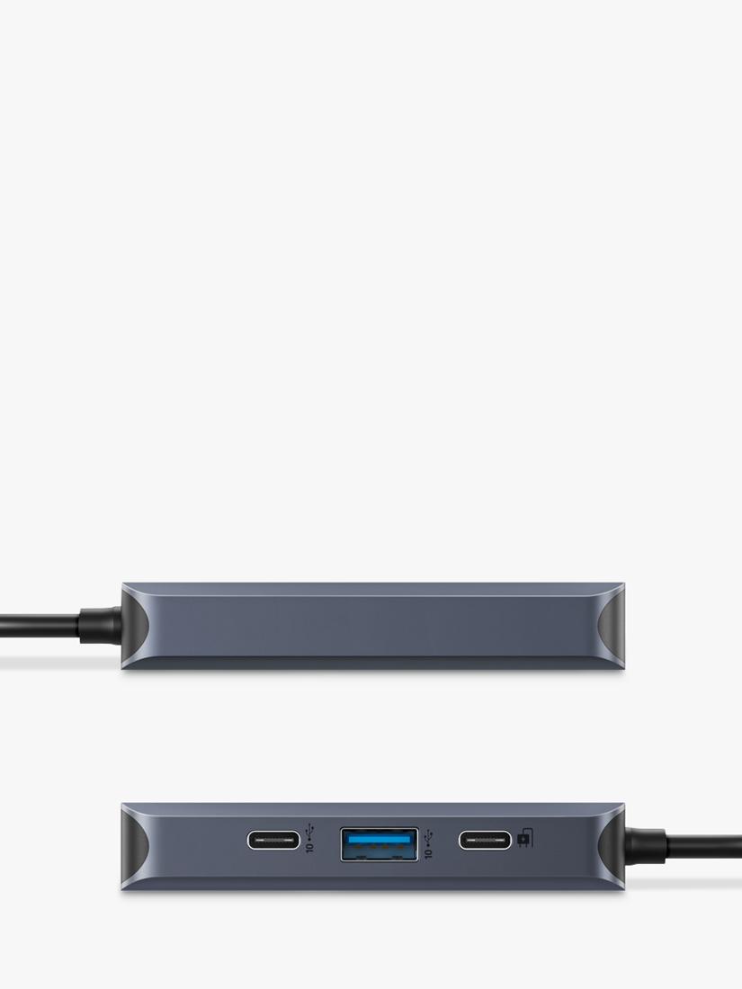 Targus HyperDrive Next 4 Port USB-C Hub for Mac PC Chromebook - 100W - Black