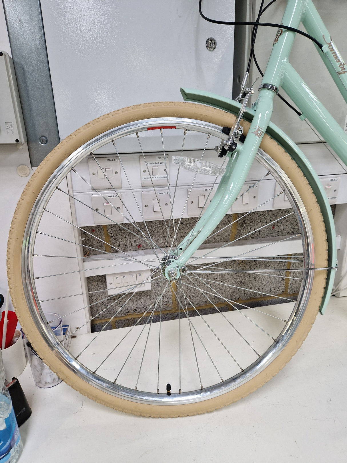 Pendleton Somerby Women's 7-Speed V-Brake 700c Wheel Hybrid Bike Mint Small