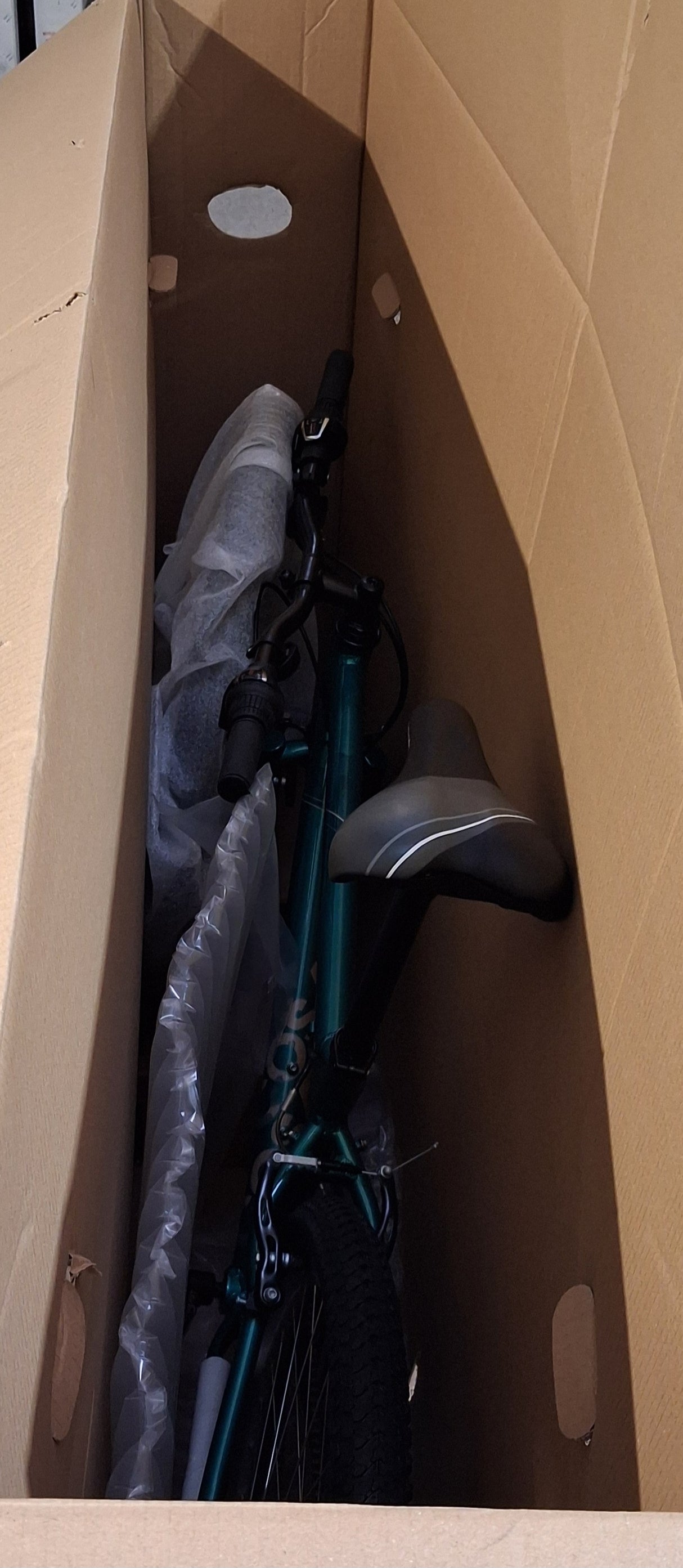 Apollo Cosmo Womens 18-Speed V-Brakes Hybrid Bike - Medium - Metallic Aqua