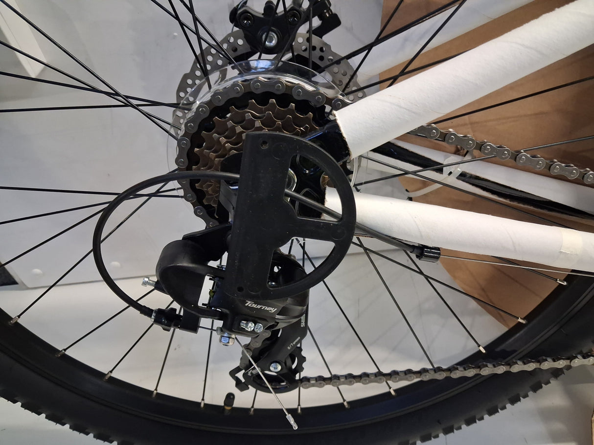 Apollo Evade Mens 21-Speed Age 14+ Disc Brake Mountain Bike - Black - Small