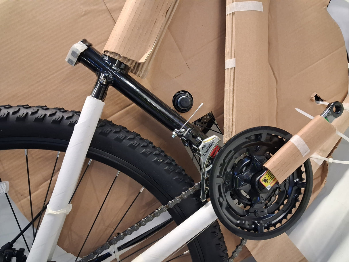 Apollo Evade Mens 21-Speed Age 14+ Disc Brake Mountain Bike - Black - Small