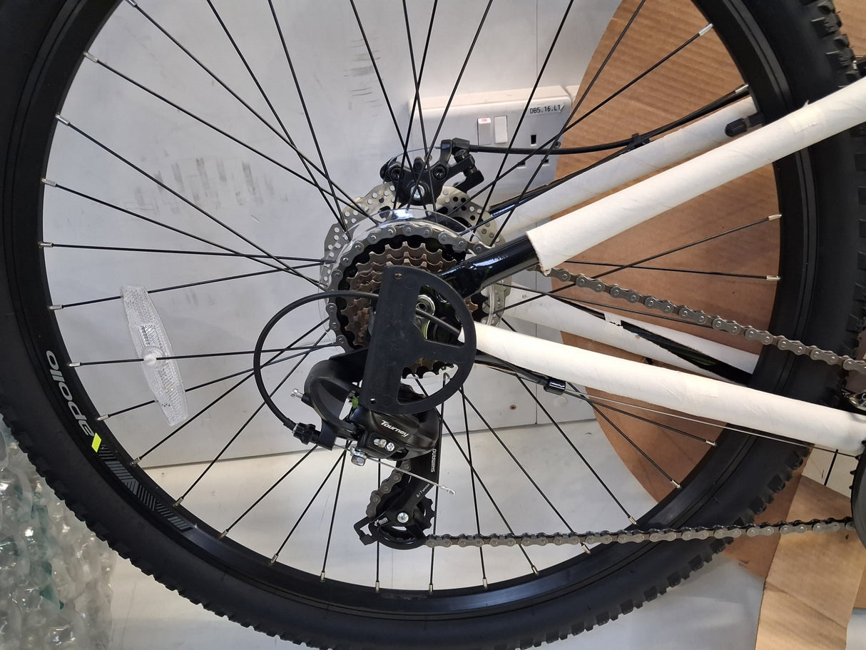 Apollo Evade Mens 21-Speed Disc Brake Age 14+ Mountain Bike - Black - Small