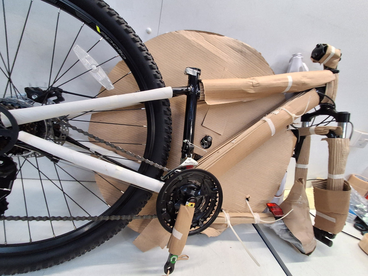 Apollo Evade Mens 21 Speed Disc Brake Age 14+ Mountain Bike - Black - Small