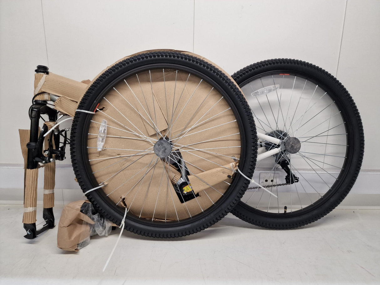 Apollo Twilight 18-Speed V-Brakes Womens Mountain Bike - Silver - Small