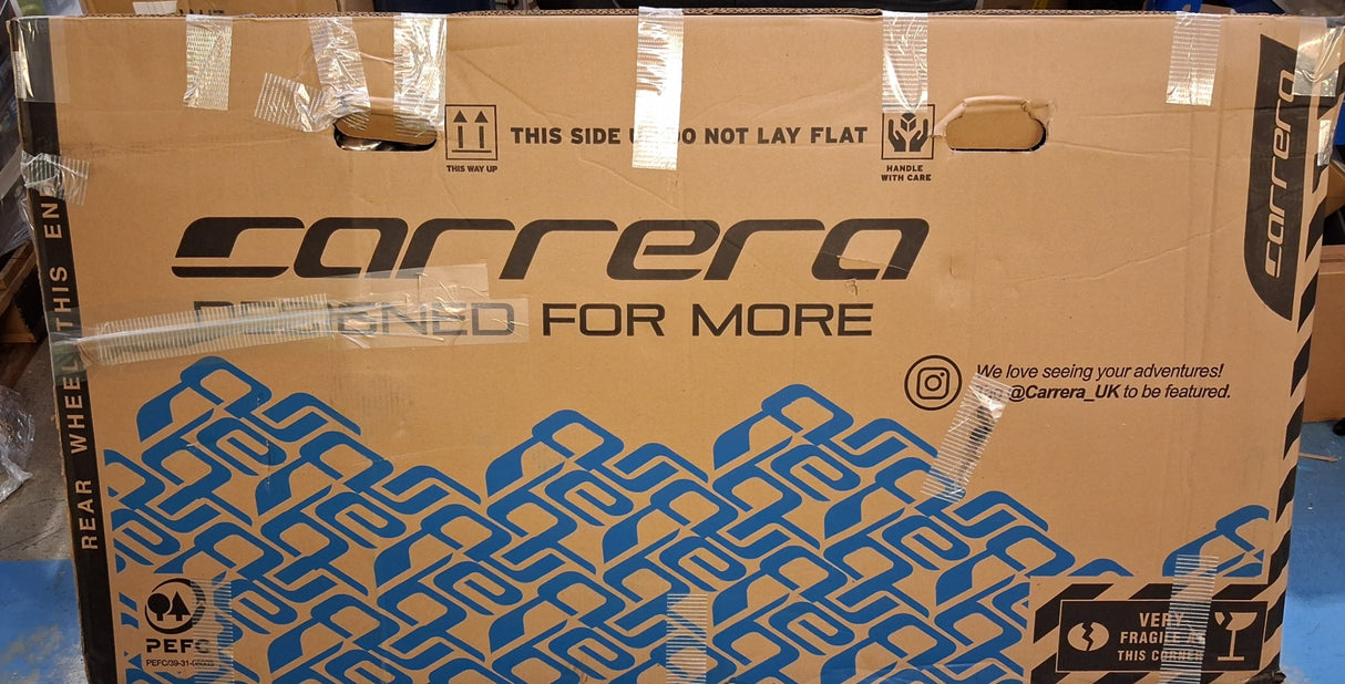 Carrera Vengeance Mens Disc Brake 16-Speed Mountain Bike - Black - X Small