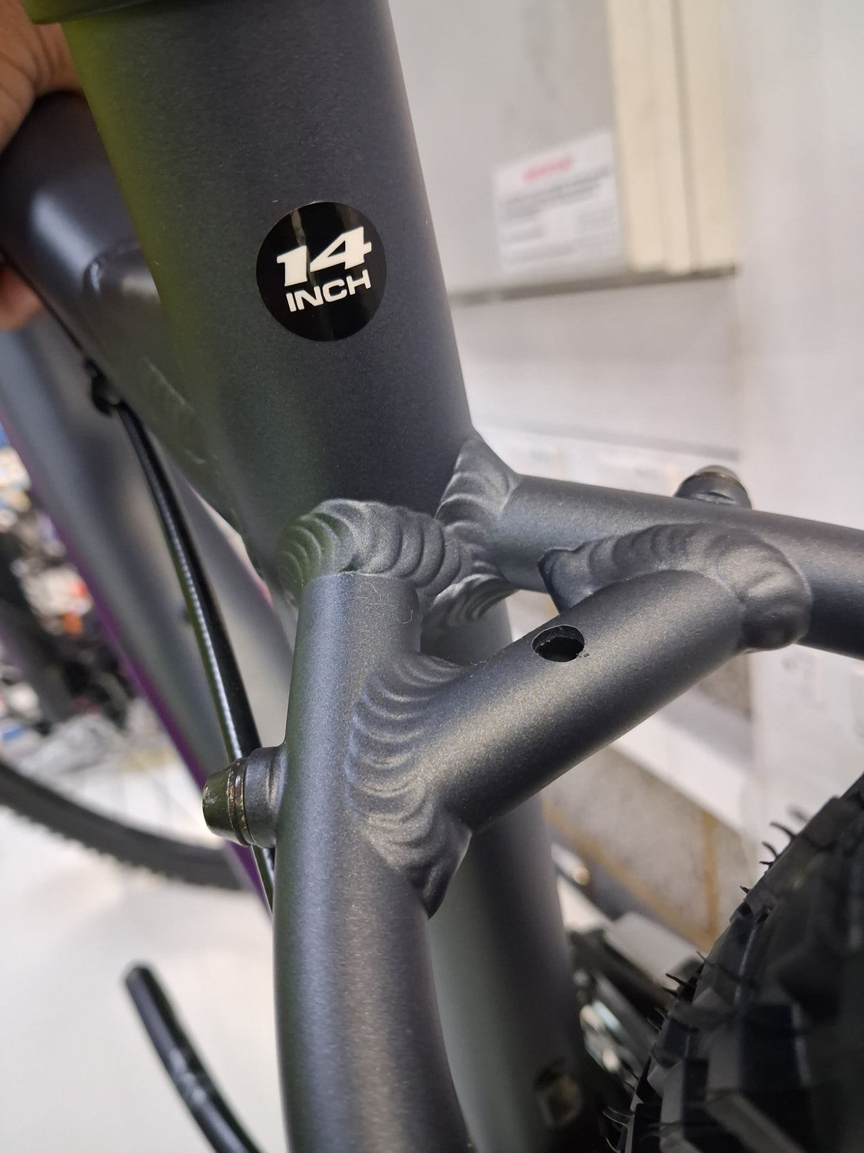 Carrera Vengeance Disc Womens 16-Speed Mountain Bike - Grey - Small 14''