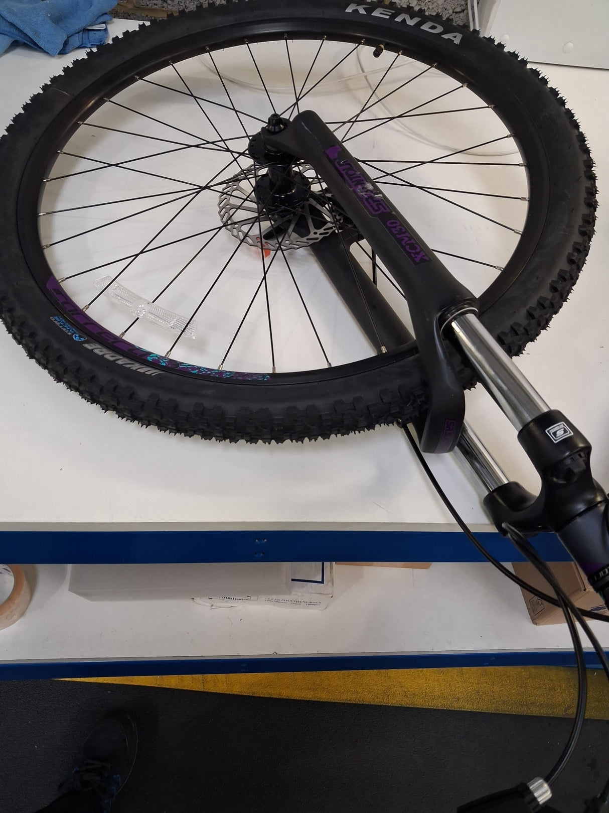 Carrera Vengeance Disc Womens 16-Speed Mountain Bike - Grey - Small 14''