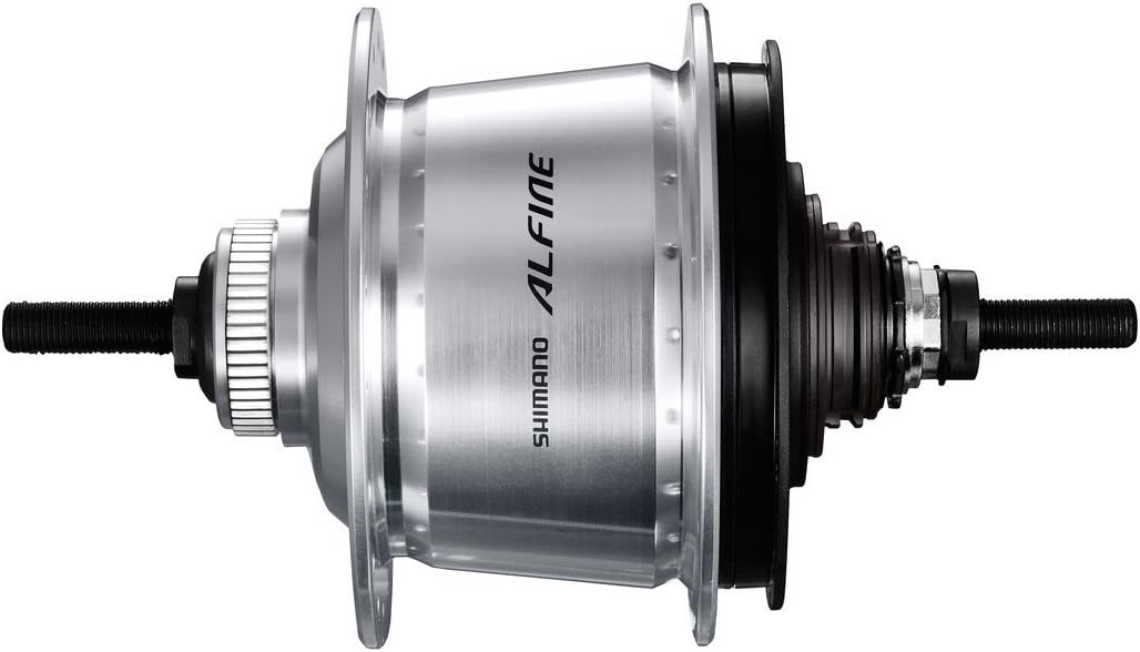 Shimano Alfine SG-S7001-8 8 Speed 36H Internal Geared Bike Rear Hub - Silver