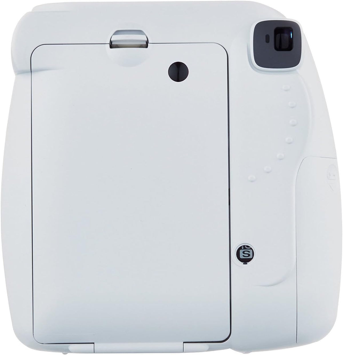 Fujifilm Instax Mini 9 Instant Film Camera with Selfie Mirror & Hi-Key White