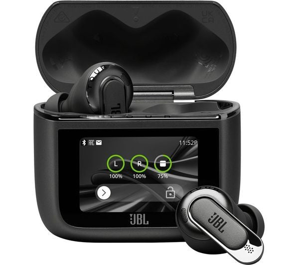 JBL Tour Pro 3 True Wireless Bluetooth Noise-Cancelling Earbuds - Black