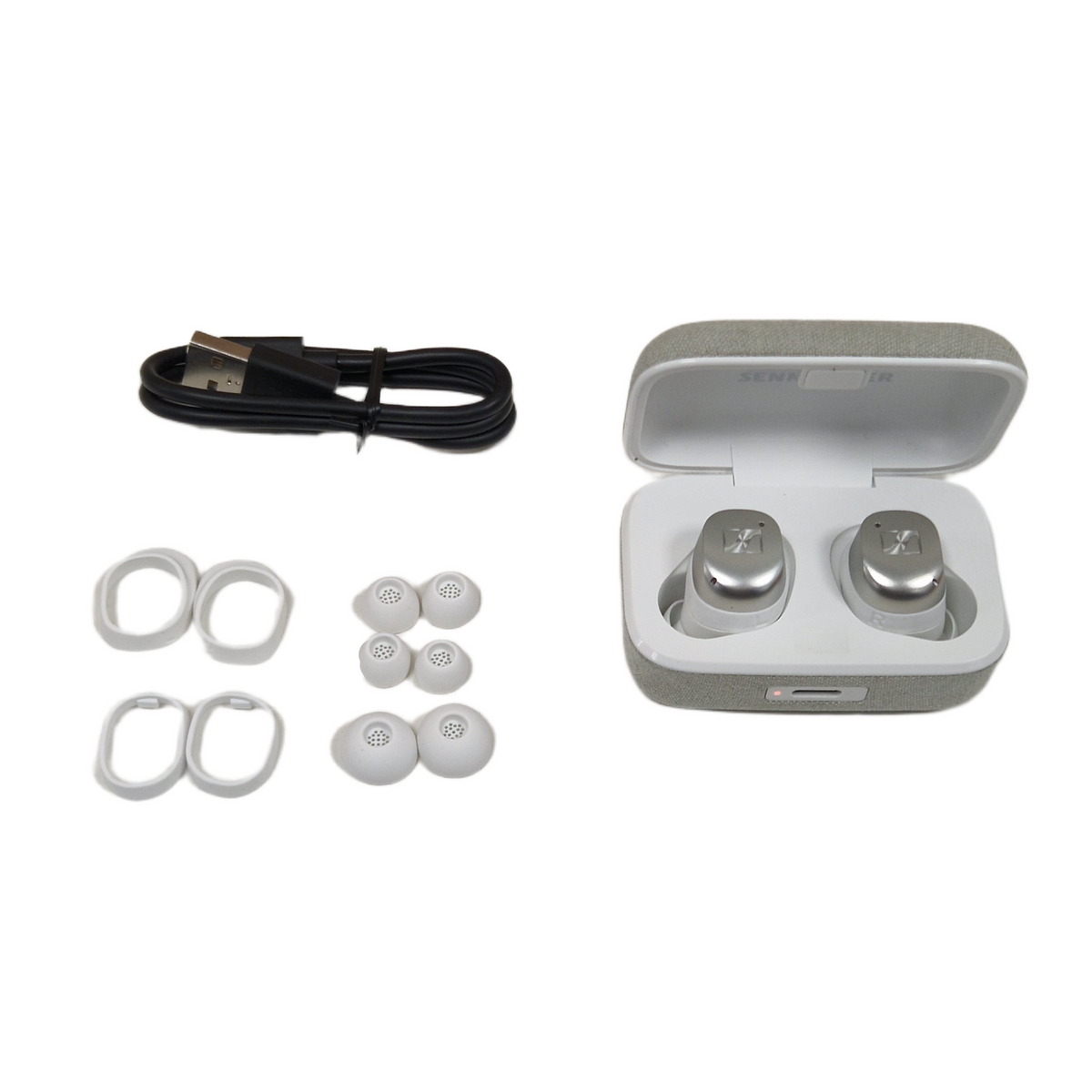 Sennheiser Momentum TW4 Bluetooth Wireless Noise-Cancelling Headphones White
