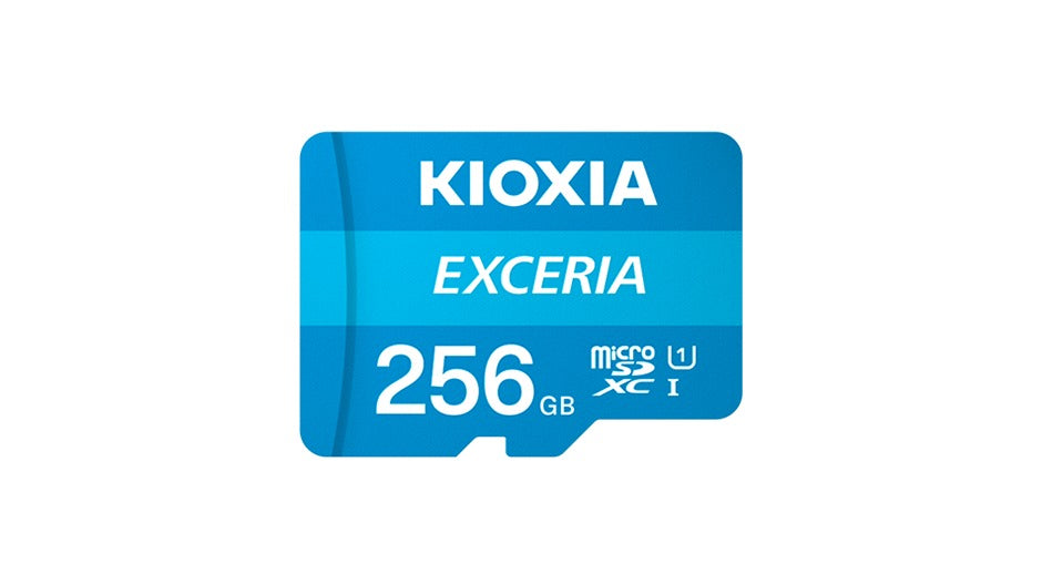 Kioxia Exceria Memory Card 64GB MicroSDXC Class 10 UHS-I U1 100MB/s - Blue