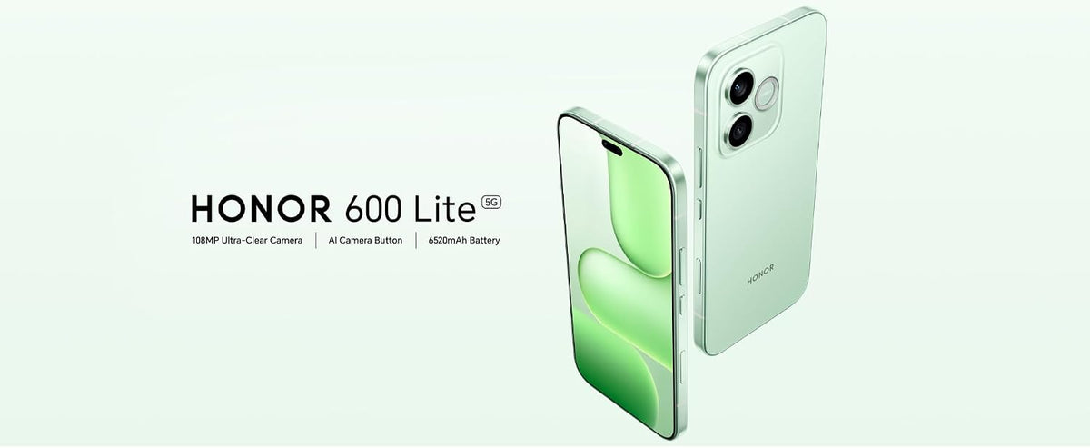 HONOR 600 Lite 256GB 8GB 5G Dual SIM+eSIM Unlocked Smartphone Sprout Green