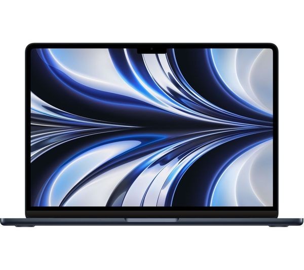 Apple MacBook Air 2022 13.6" 256GB SSD 16GB RAM M2 Chip Laptop - Midnight