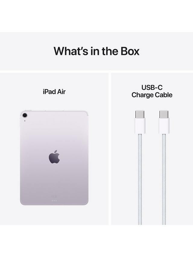 Apple iPad Air (2025) 11" M3 Wi-Fi + Cellular iPadOS 128GB Tablet - Purple