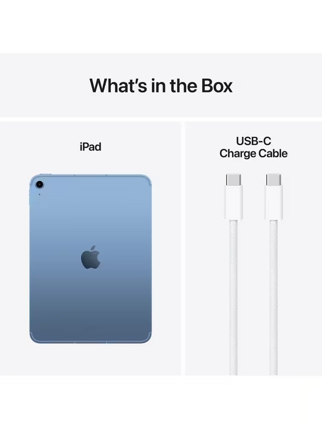 Apple iPad 2025 11" A16 Chip iPadOS Wi-Fi & Cellular 128GB Tablet - Blue