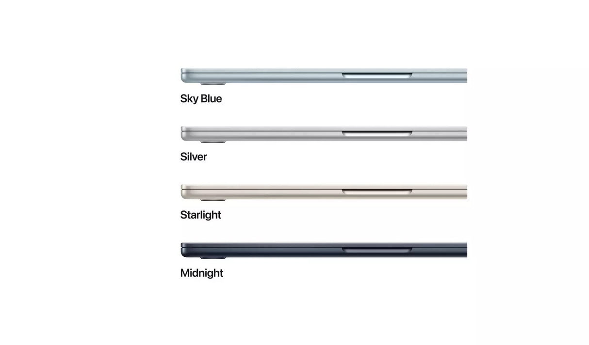 Apple MacBook Air 13.6" (2026) M5 MacOS 1TB SSD 16GB RAM Laptop - Midnight
