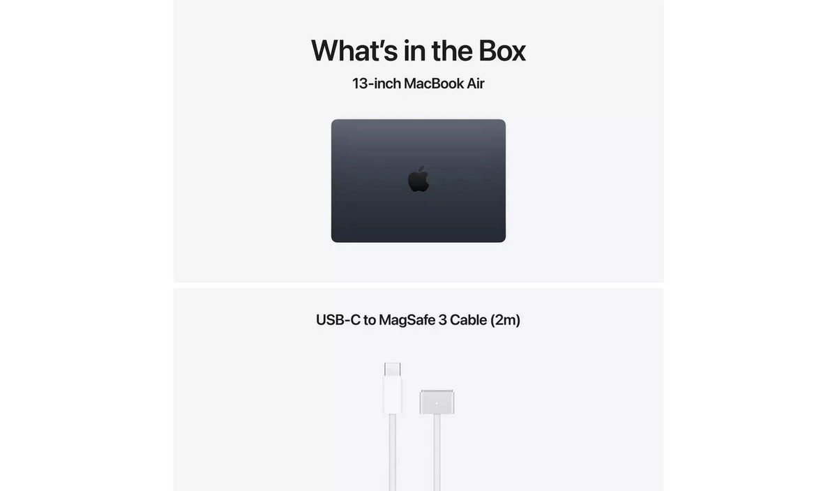 Apple MacBook Air 13.6" (2026) M5 MacOS 1TB SSD 16GB RAM Laptop - Midnight