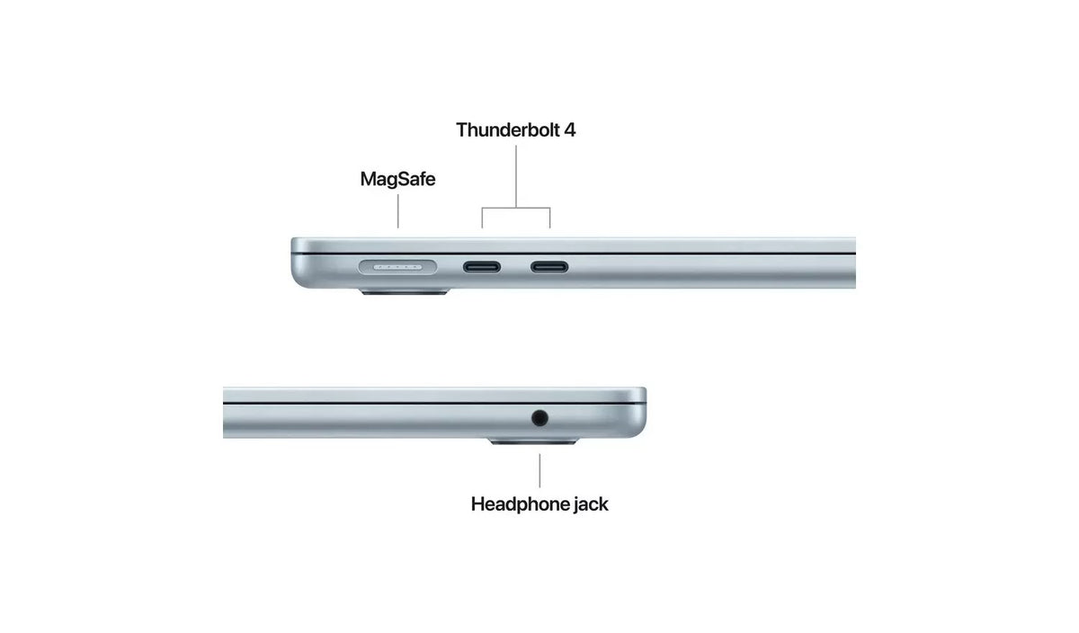 Apple MacBook Air 13.6" (2026) MacOS M5 512GB SSD 16GB RAM Laptop - Sky Blue