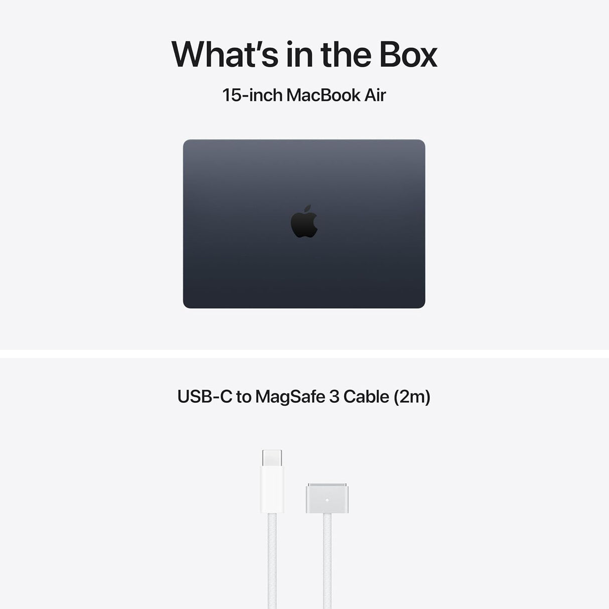 Apple MacBook Air 15" (2026) M5 MacOS 1TB SSD 16GB RAM Laptop - Midnight