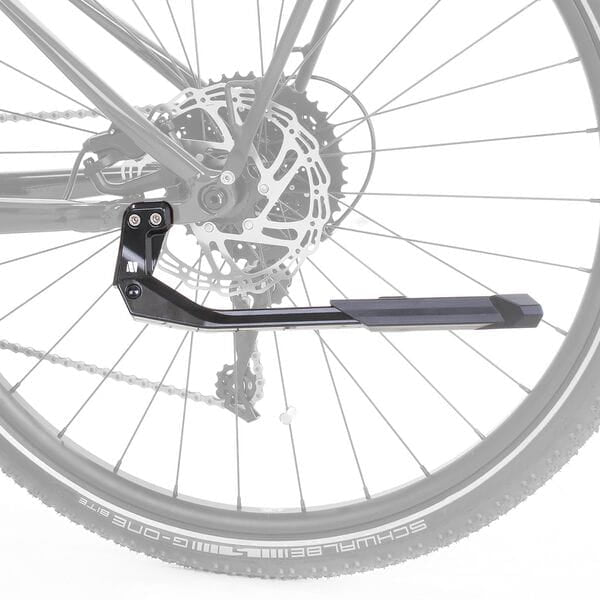M-Part Primo Adjustable 24-29in 18mm Direct Mount Bike Kickstand - Black