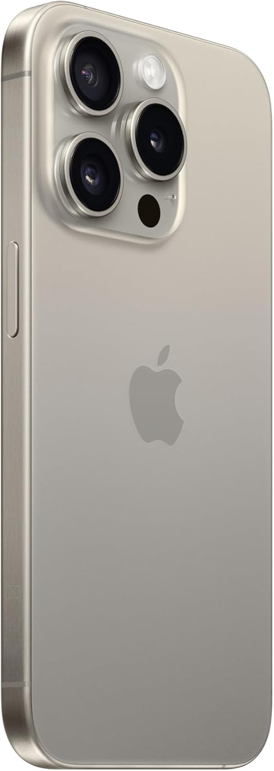 Apple iPhone 15 Pro 5G 512GB Smartphone SIM-Free Unlocked - Natural Titanium