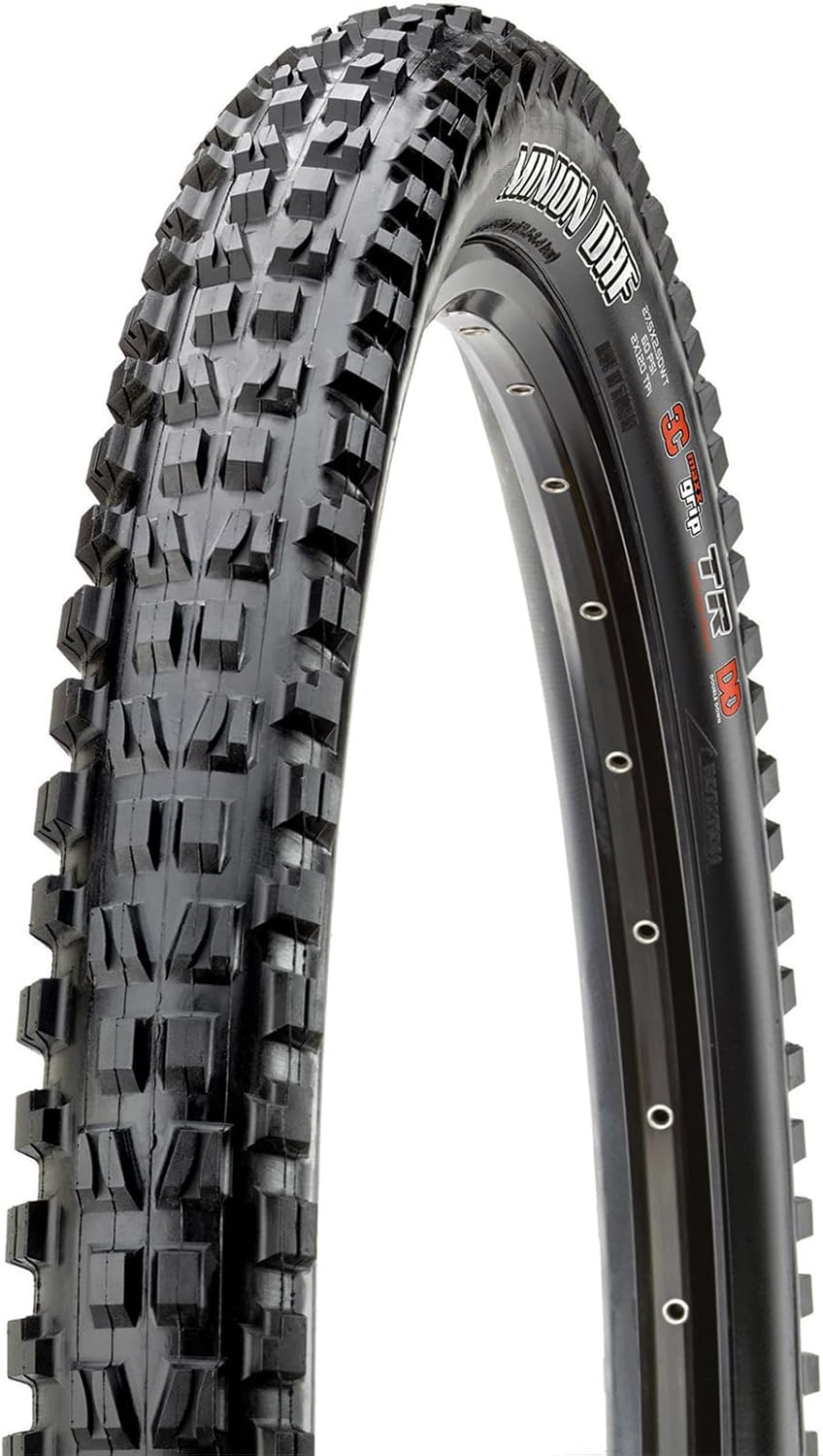 Maxxis Minion DHF 29 x 2.30 60TPI Dual EXO TR Folding MTB Bike Tyre - Black