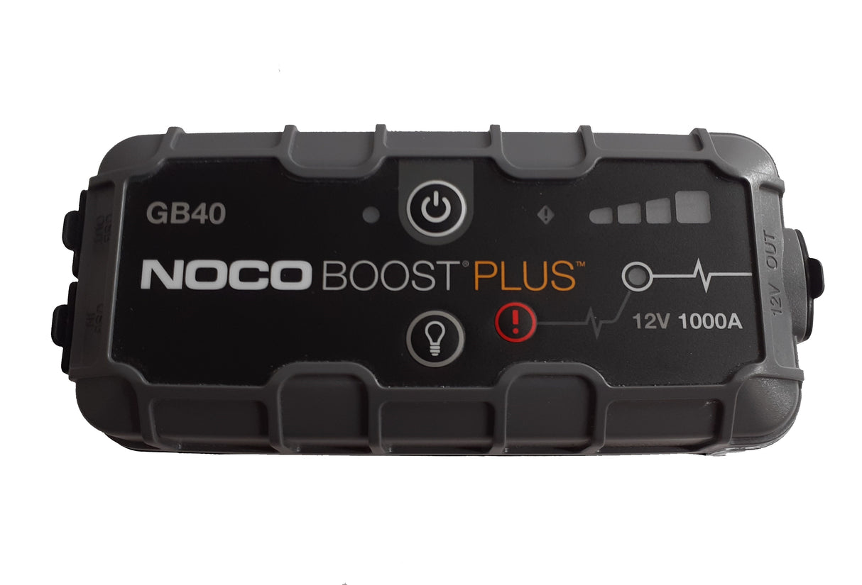 NOCO GB40 Boost Plus 1000A Portable USB Battery Charger Jump Starter - Grey - Kazoop