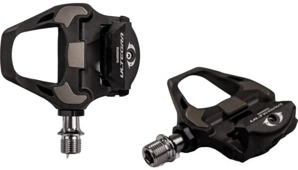Shimano PD-R8000 Ultegra SPD-SL Carbon Road Bike Pedals Pair Alloy - Black