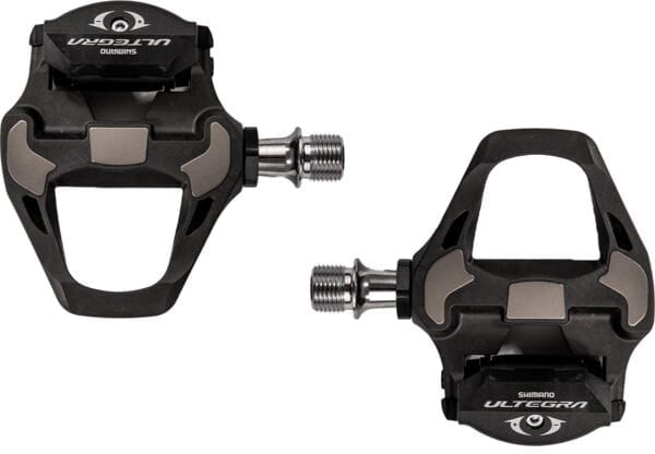 Shimano PD-R8000 Ultegra SPD-SL Carbon Road Bike Pedals Pair Alloy - Black