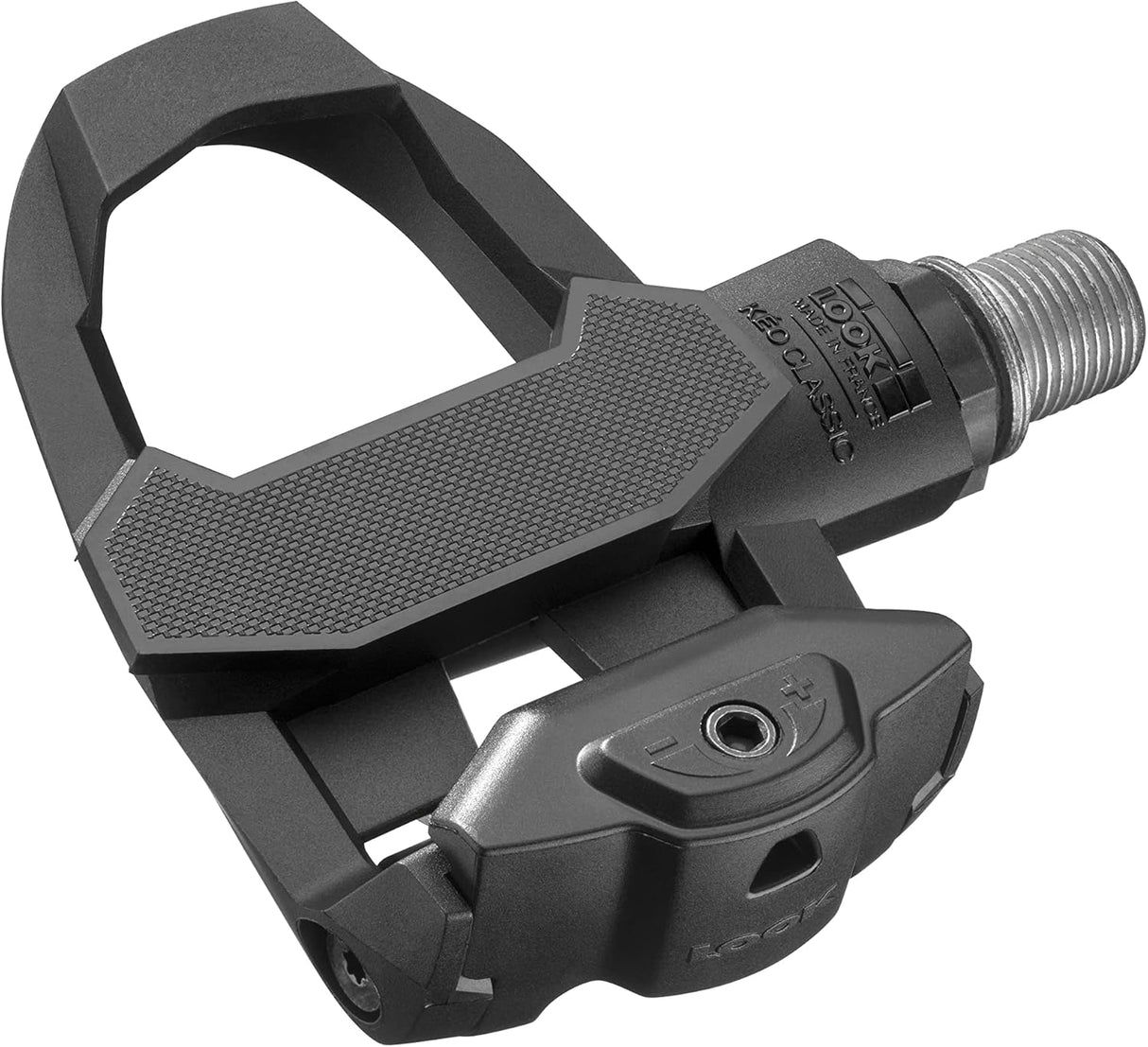 LOOK KEO Classic 3 Clipless Pair With Grip Cleats Road Bike Pedals - Black