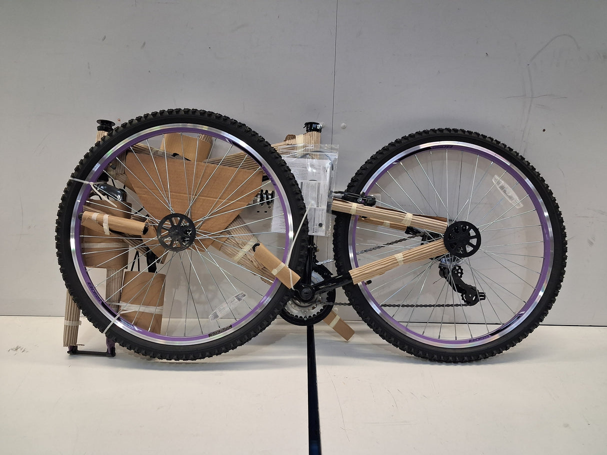 Boss Venom Womens 21-Speed Mountain Bike - Black/Purple - 18'' Medium Frame