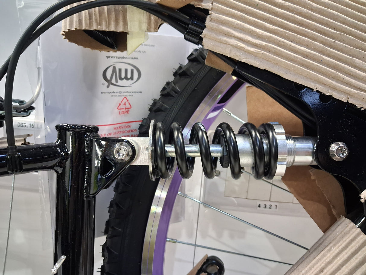 Boss Venom Womens 21-Speed Mountain Bike - Black/Purple - 18'' Medium Frame