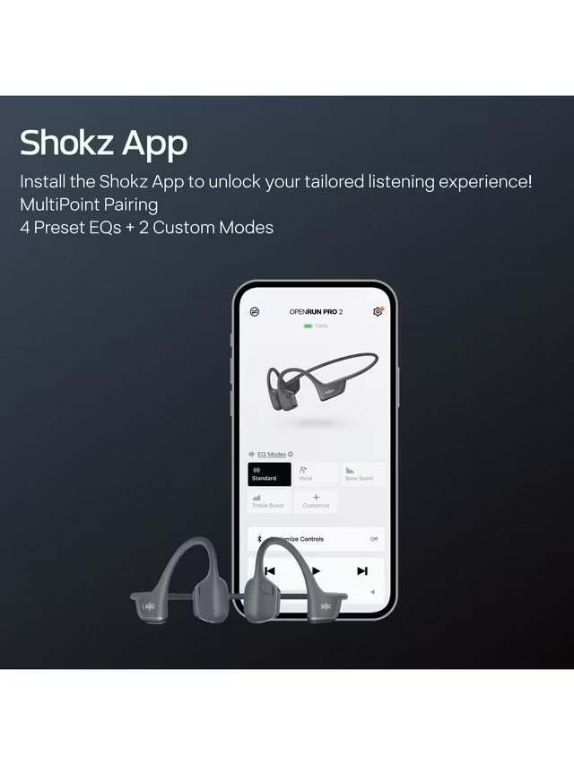 OpenRun Pro 2 Mini Bluetooth Wireless Open-Ear Sports Headphones - Black
