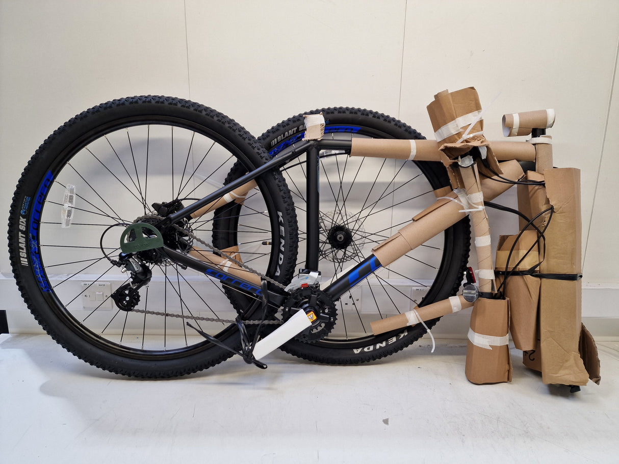 Carrera Hellcat Mens 16-Speed Hydraulic Mountain Bike - Black - Large 20''