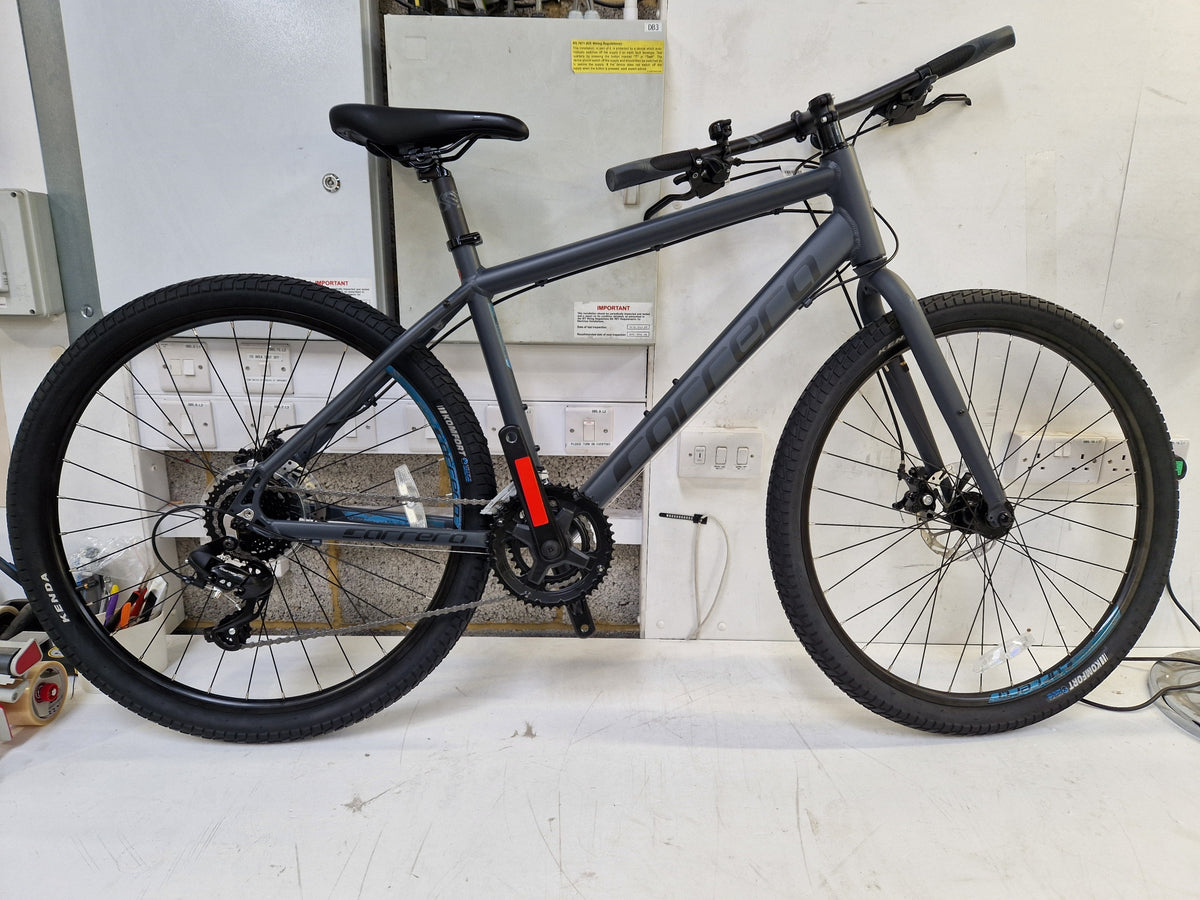 Carrera Subway 1 Women's Hybrid Bike Disc Brakes - Medium Frame 18in - Grey