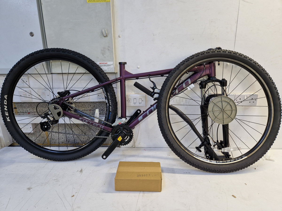 Carrera Hellcat Women's 16-Gears Mountain Bike - 18" Medium Frame - Purple