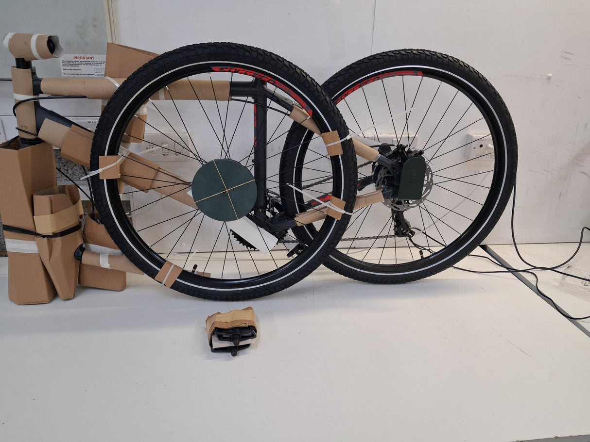 Carrera Subway 1 Mens 16 Speed Disc Brakes Hybrid Bike - Grey - Medium 18''