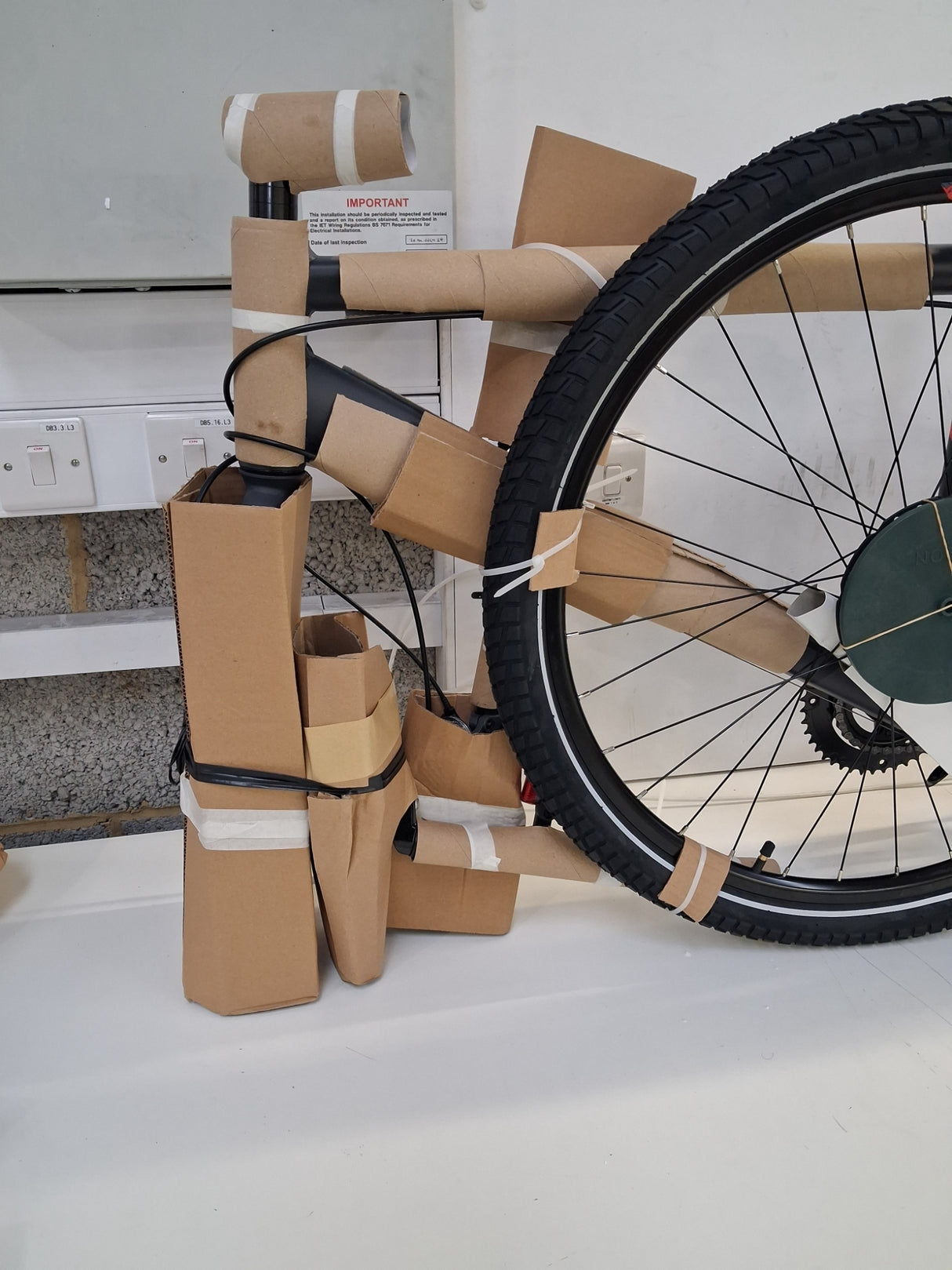 Carrera Subway 1 Mens 16 Speed Disc Brakes Hybrid Bike - Grey - Medium 18''